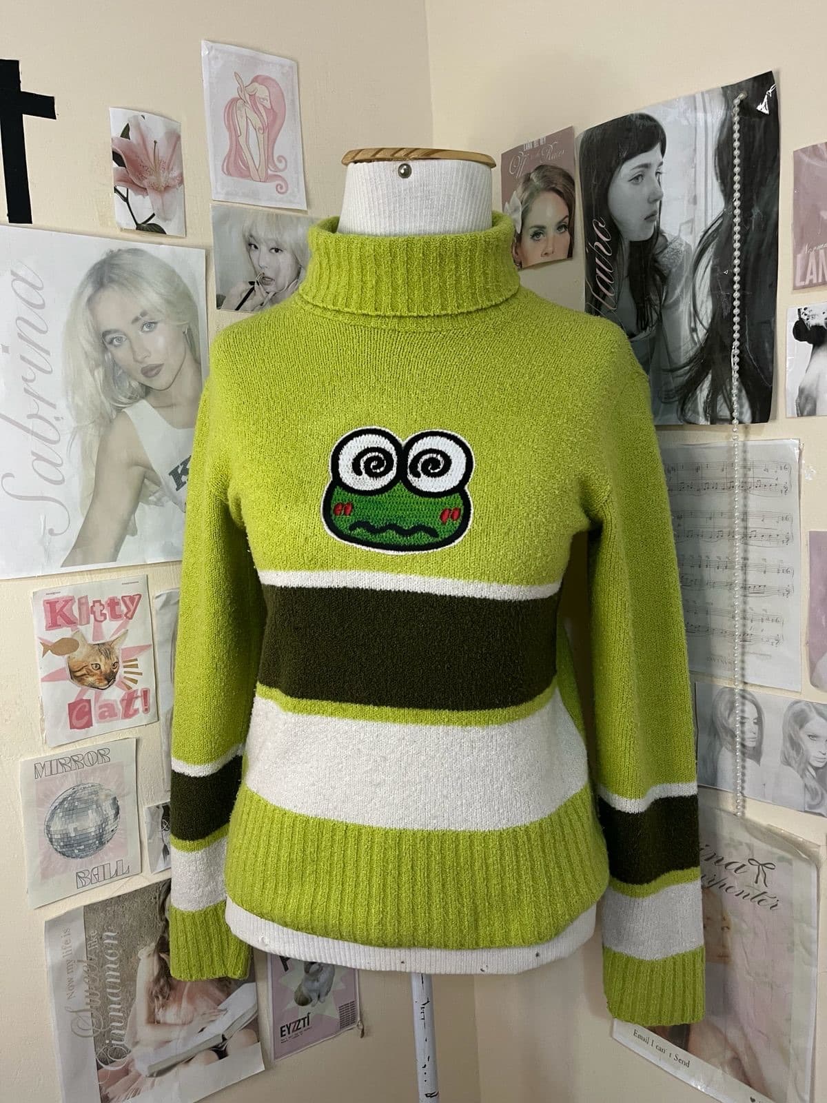 Blusa gola de lã sapinho