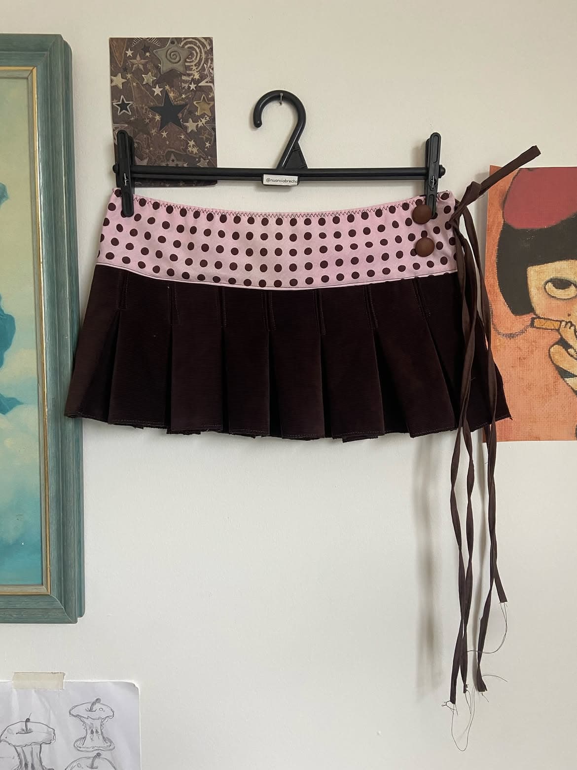 Mini Saia Artesanal Detalhes