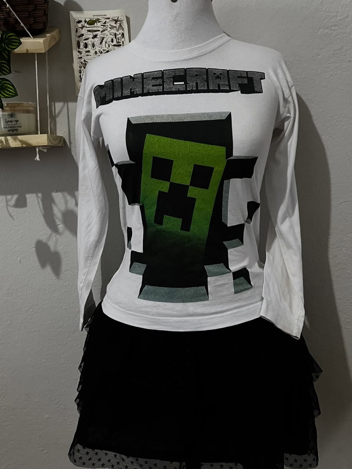 Blusa Manga Longa Minecraft