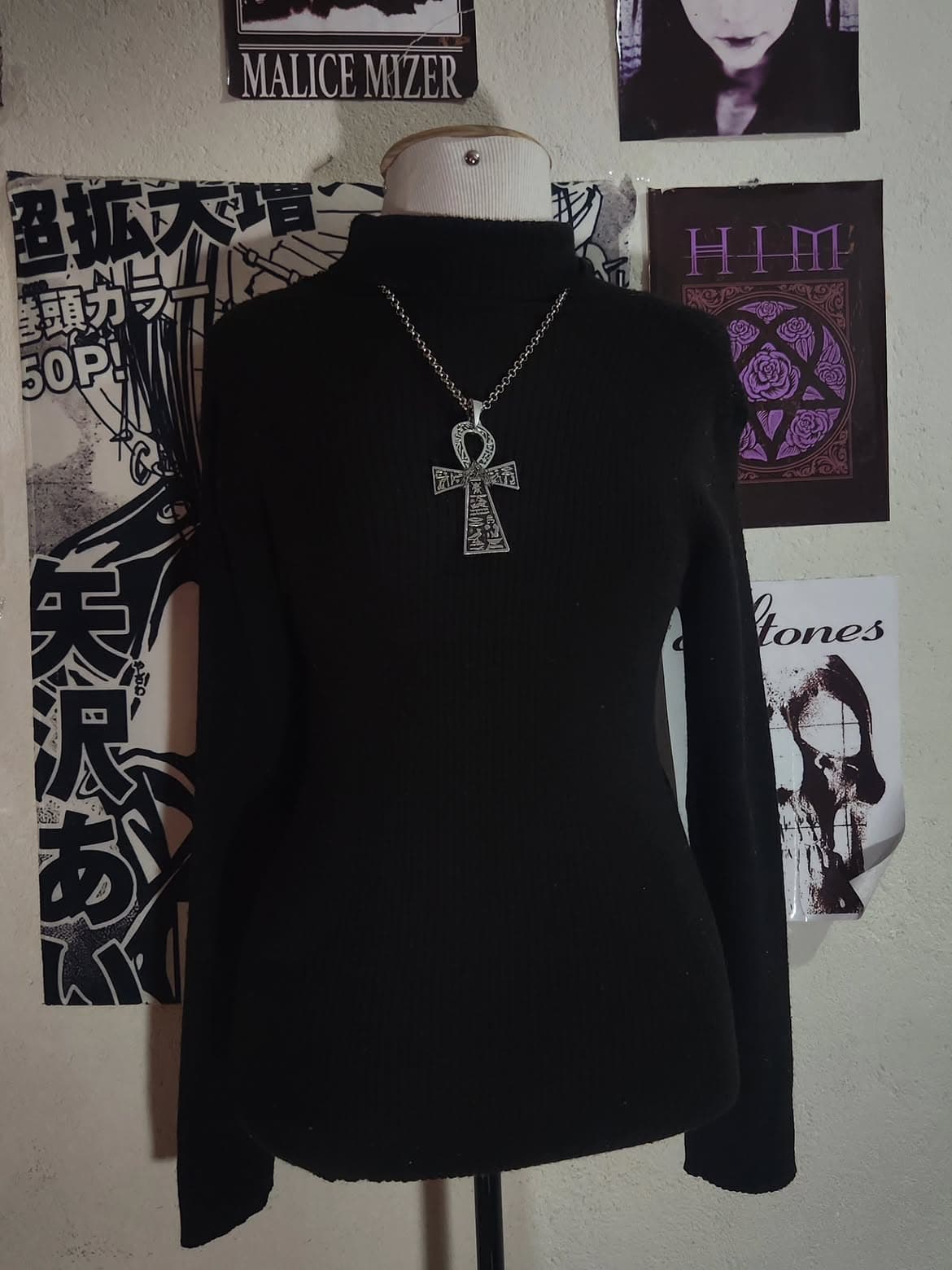 Blusa Manga Longa Preta