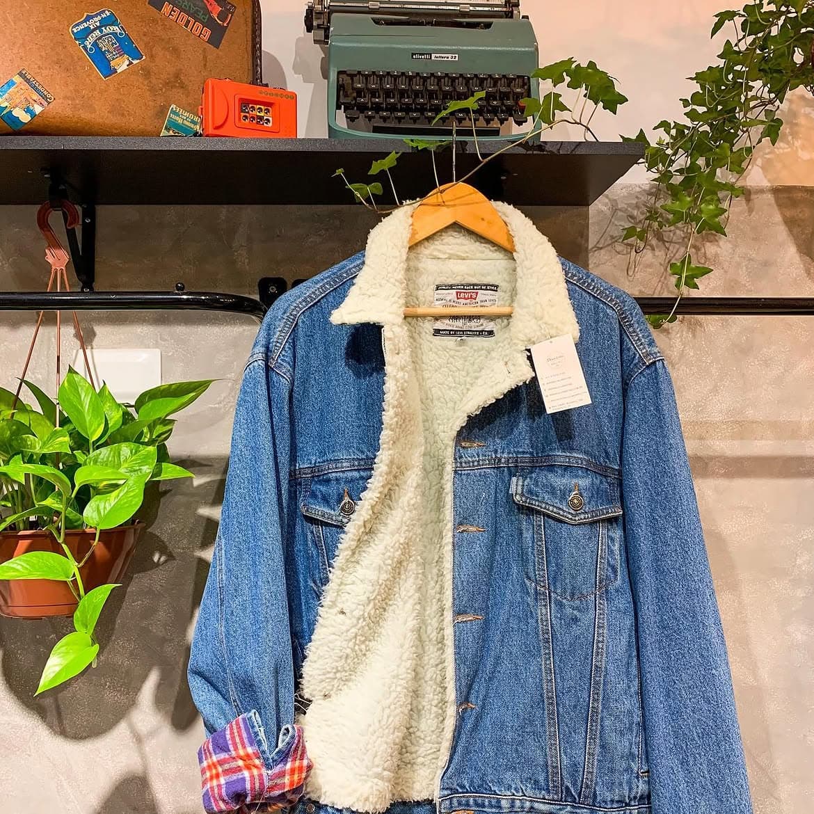 Jaqueta Jeans Com Gola